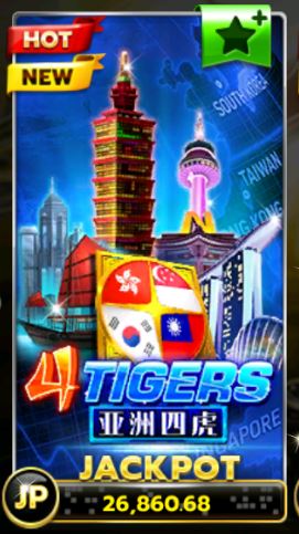 Slotxo-Slot-xo-4-Tigers-สล็อต เครดิตฟรี กดรับเอง 2021 ล่าสุด